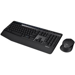 Juhtmeta klaviatuuri ja hiire komplekt Logitech MK345, must hind ja info | Klaviatuurid | hansapost.ee