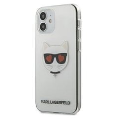 Telefoniümbris Karl Lagerfeld Choupette Head Transparent iPhone 12 Mini цена и информация | Чехлы для телефонов | hansapost.ee