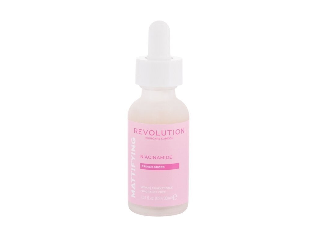 Revolution Skincare Niacinamide Mattifying meigialuskreem 30 ml hind ja info | Jumestuskreemid ja puudrid | hansapost.ee