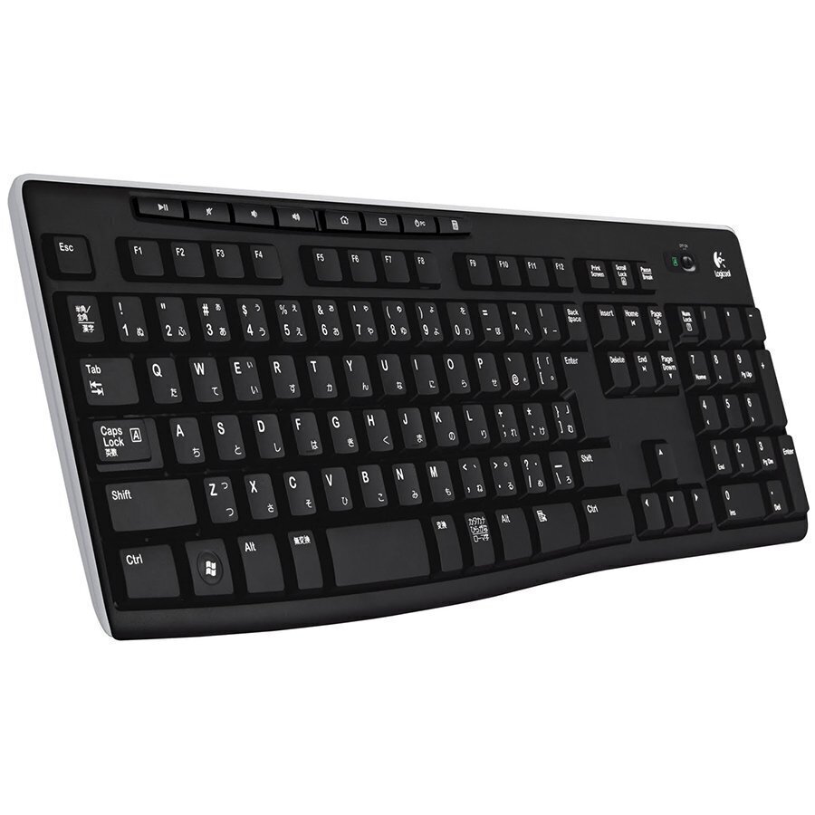 Juhtmeta klaviatuur Logitech K270, must цена и информация | Klaviatuurid | hansapost.ee