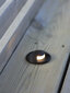 Garden24 trepi/terassi valgusti 0,8W must IP44 hind ja info | Aiavalgustid ja õuevalgustid | hansapost.ee