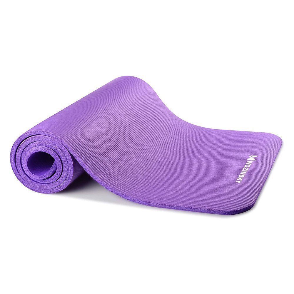 Libisemisvastane võimlemismatt treenimiseks 181 cm x 63 cm x 1 cm lilla (WNSP-PURP) цена и информация | Joogatarvikud | hansapost.ee