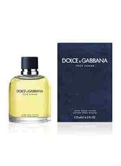 <p>Dolce & Gabbana Pour Homme жидкость после бриться для мужчин 125 мл.</p>
 цена и информация | Средства для бритья и косметика | hansapost.ee