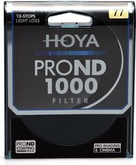 Нейтральный тонирующий фильтр Hoya PND100072P, 72 мм. цена и информация | Фильтры для объективов | hansapost.ee