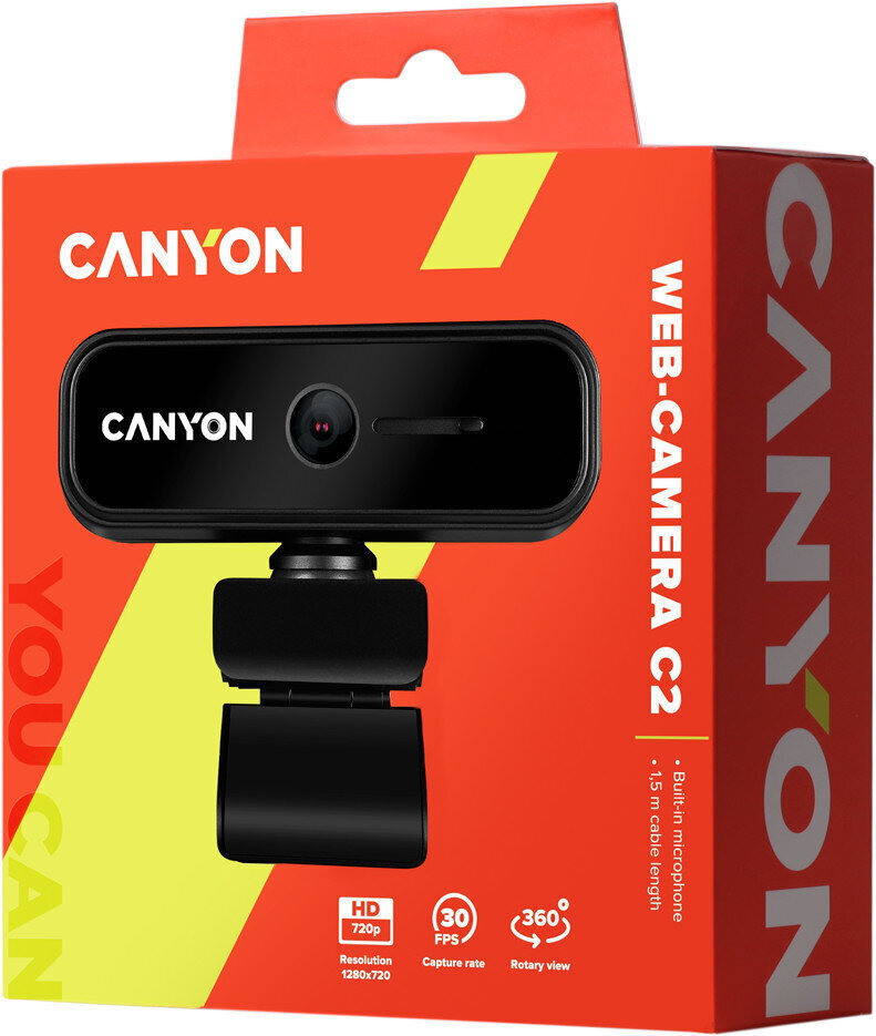 Canyon veebikaamera CCNE-HWC2 hind ja info | Veebikaamera | hansapost.ee