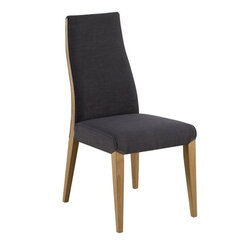 Комплект из 2-х стульев Bianca, серый/цвета дуба цена и информация | Стулья для кухни и столовой | hansapost.ee