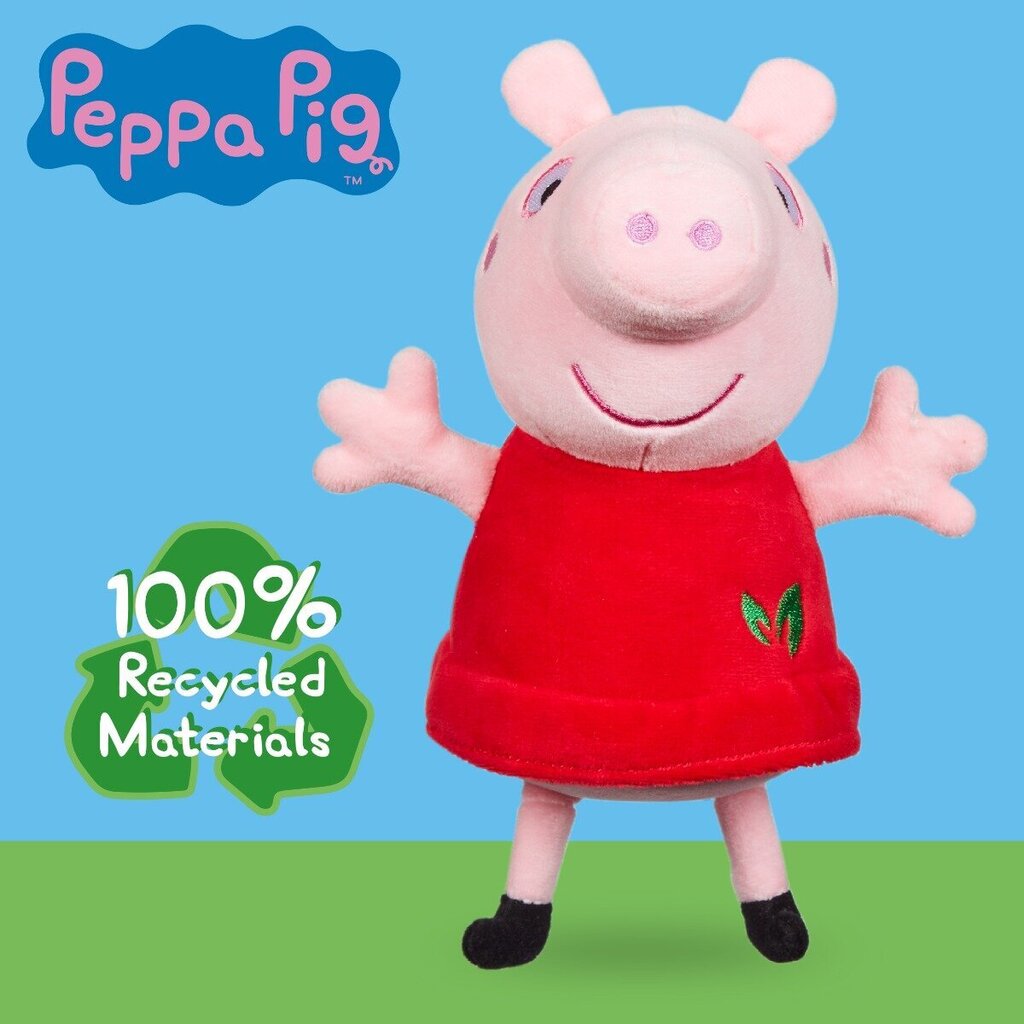 CHARACTER PEPPA PIG Öko Pehmed Peppa 20 cm цена и информация |  Pehmed mänguasjad ja kaisukad | hansapost.ee