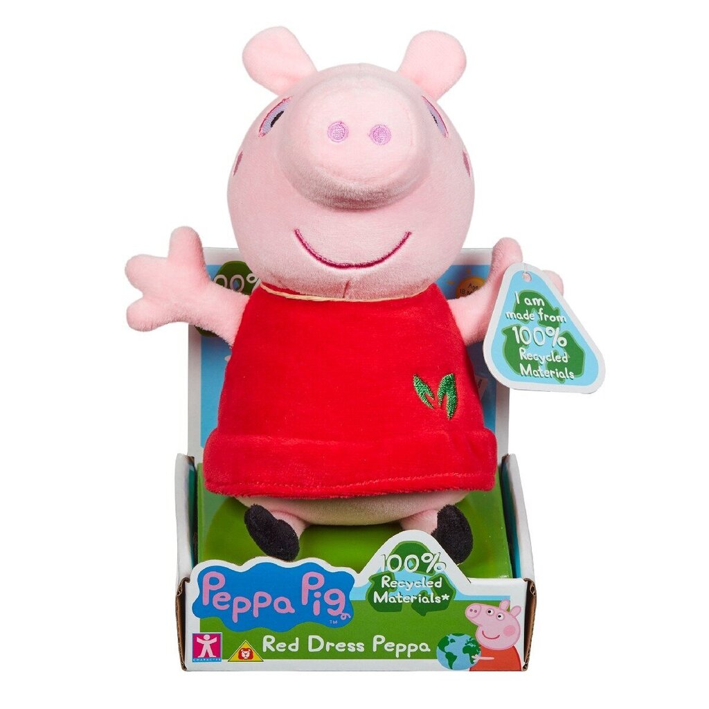 CHARACTER PEPPA PIG Öko Pehmed Peppa 20 cm цена и информация |  Pehmed mänguasjad ja kaisukad | hansapost.ee