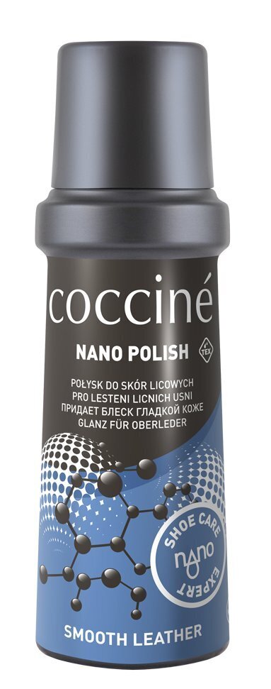 Neutraalset värvi naha lakk käsnaga Coccine Nano, 75 ml hind ja info | Riiete ja jalanõude hooldusvahendid | hansapost.ee