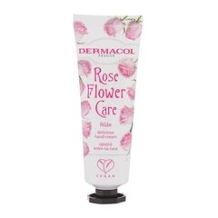 Dermacol Joovastav kätekreem Rose Flower Care (Delicious Hand Cream) 30 ml hind ja info | Kehakreemid, kehaõlid ja losjoonid | hansapost.ee