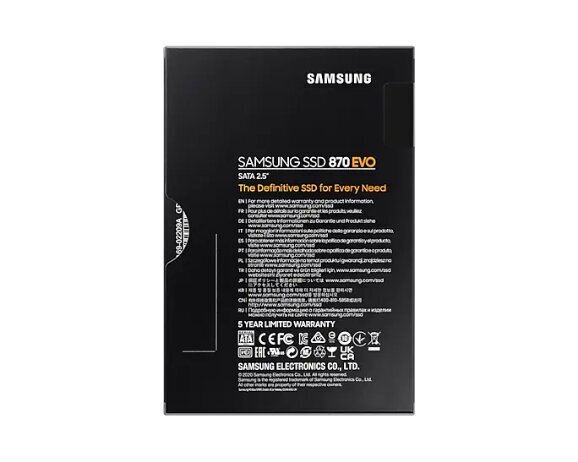 Samsung MZ-77E500BW hind ja info | Sisemised kõvakettad | hansapost.ee