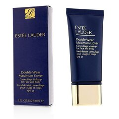 Estee Lauder Double Wear Maximum Cover Camouflage Makeup for Face and Body SPF 15 - Cover make-up on face and body 30 ml 03 Vanilla Light/Medium #d9ab8d hind ja info | Jumestuskreemid ja puudrid | hansapost.ee