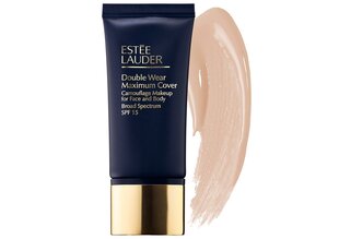 Estee Lauder Double Wear Maximum Cover Camouflage Makeup for Face and Body SPF 15 - Cover make-up on face and body 30 ml 03 Vanilla Light/Medium #d9ab8d hind ja info | Jumestuskreemid ja puudrid | hansapost.ee