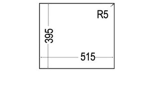 TEKA Раковина подвесная SQUARE 2B 560 TG черная цена и информация | Раковины на кухню | hansapost.ee