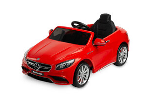 Mercedes-Benz S63 AMG ühekohaline elektriauto lastele, punane hind ja info | Laste elektriautod | hansapost.ee