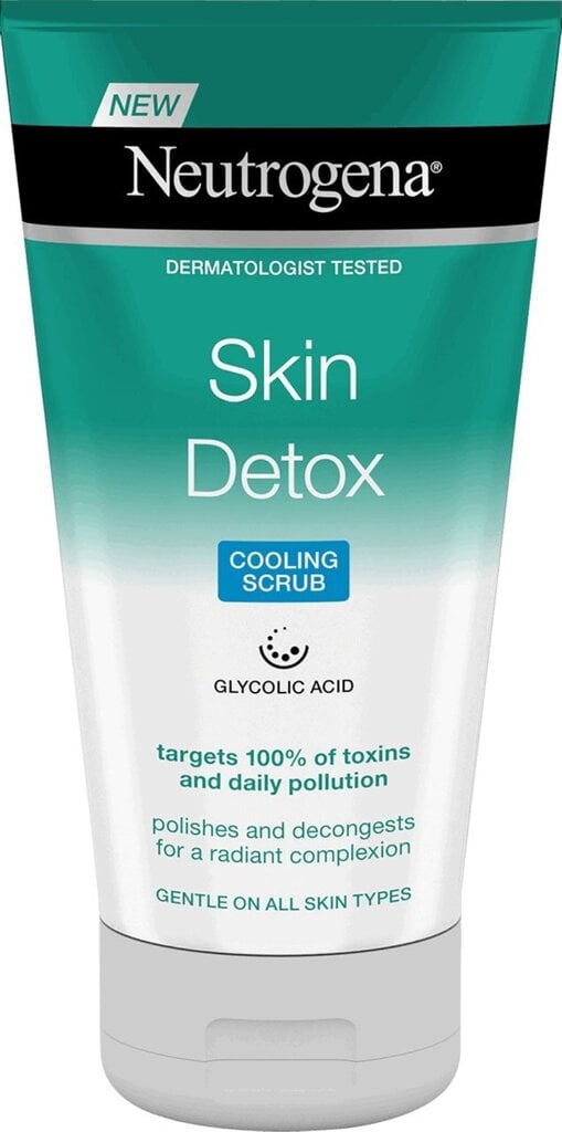 Sügavpuhastav koorija NEUTROGENA Skin Detox 150 ml hind ja info | Näopuhastusvahendid | hansapost.ee