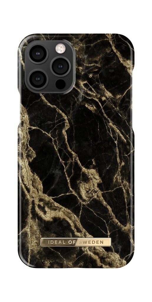 Telefoniümbris IDeal of Sweden iPhone 12/12 Pro Golden Smoke Marble hind ja info | Telefonide kaitsekaaned ja -ümbrised | hansapost.ee