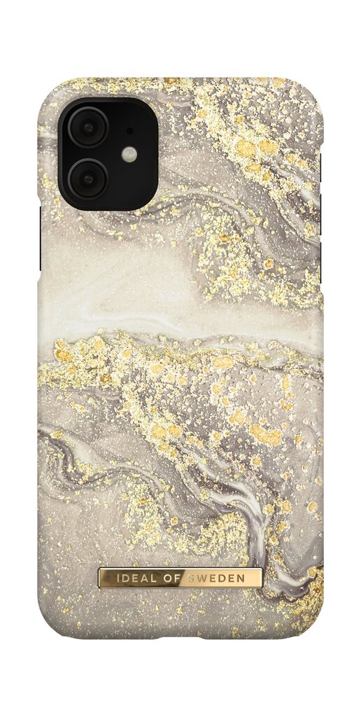 Sparkle Greige Marble Fashion Case iPhone 11/XR цена и информация | Telefonide kaitsekaaned ja -ümbrised | hansapost.ee