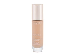 Clarins Everlasting Foundation тональный крем 30 мл, 108,5W Cashew цена и информация | Пудры, базы под макияж | hansapost.ee