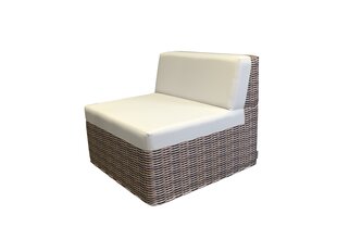 Кресло Wood Garden New Ancona 78 Premium, коричневое цена и информация | Садовые стулья, кресла, пуфы | hansapost.ee