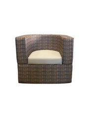 Кресло Wood Garden Como 78 Premium, коричневое цена и информация | Садовые стулья, кресла, пуфы | hansapost.ee