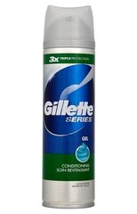 Гель для бритья Gillette Series Conditioning, 200 мл цена и информация | Средства для бритья | hansapost.ee