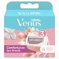 Raseerimispead naistele Gillette Venus ComfortGlide Spa Breeze, 4 tk.