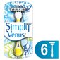 Gillette Valmis pardlid Simply Venus 3 Plus Yellow 6 tk hind ja info | Raseerimisvahendid | hansapost.ee