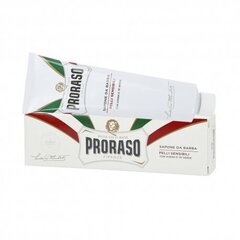 Proraso крем для бритья для чувствительной кожи с зеленым чаем 150 мл цена и информация | Средства для бритья и косметика | hansapost.ee