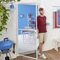 Alumiiniumraam sääsevõrguga ustele Tesa Insect Stop Alu Frames Comfort 1,2x2,4 m, hall hind ja info | Sääsevõrgud | hansapost.ee