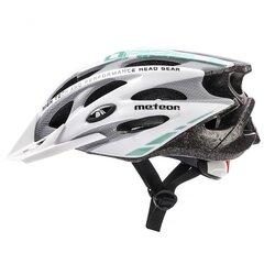 Шлем Meteor MV29 Drizzle, белый/зеленый цена и информация | Шлемы | hansapost.ee
