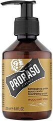 Habeme šampoon Proraso Wood & Spice, 200 ml hind ja info | Raseerimisvahendid | hansapost.ee