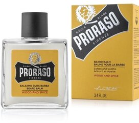 Habemepalsam Proraso Wood & Spice, 100 ml hind ja info | Proraso Parfüümid, lõhnad ja kosmeetika | hansapost.ee