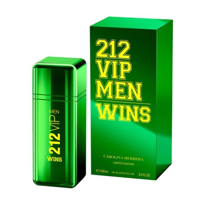 Meeste parfüüm Carolina Herrera 212 VIP Men Wins EDP (80 ml) цена и информация | Parfüümid meestele | hansapost.ee