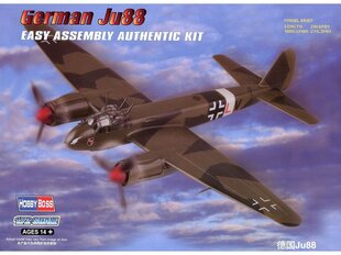 Пластиковая сборная модель Hobbyboss - Ju88 истребитель, 1/72, 80297 цена и информация | Конструкторы и кубики | hansapost.ee