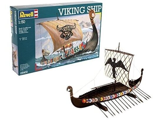 Revell Viking Ship 1:50 hind ja info | Klotsid ja konstruktorid | hansapost.ee