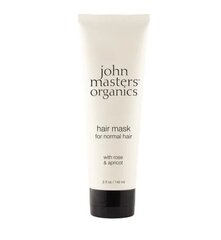 Juuksemask normaalsetele juustele John Masters Organics Rose & Apricot Hair Mask, 148 ml hind ja info | Juuksemaskid, õlid ja seerumid | hansapost.ee