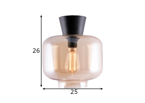 Laelamp Ritz, amber 891062555 цена и информация | Laelambid | hansapost.ee