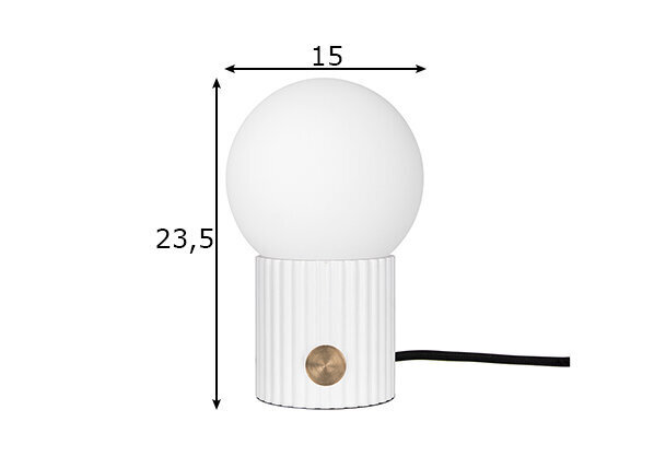 Globen Lighting laualamp Hubble hind ja info | Laualambid | hansapost.ee