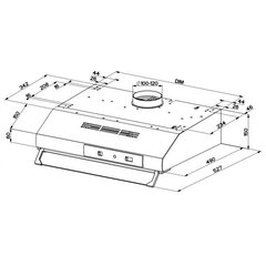 Faber 741 TCH04 SS16A hind ja info | Õhupuhastid | hansapost.ee