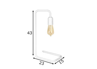 Настольная лампа Eko, белая цена и информация | Настольная лампа | hansapost.ee