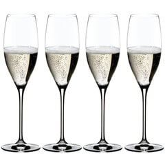 Riedel Vinum Šampanja/veiniklaas Cuvée Prestige, 4 tk hind ja info | Klaasid, kruusid ja kannud | hansapost.ee