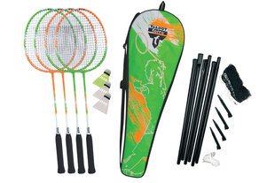 Sulgpalli komplekt Talbot Torro 4-Attacker Plus, roheline price and information | Badminton | hansapost.ee