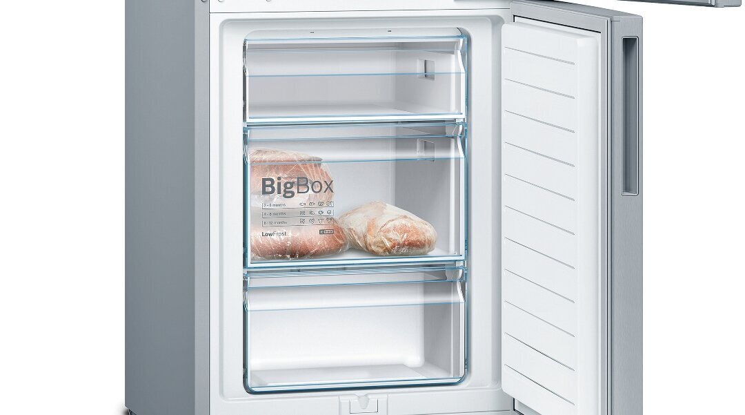 Külmik Bosch KGV39VIEA, kõrgus 201cm A++ цена и информация | Külmkapid-külmikud | hansapost.ee