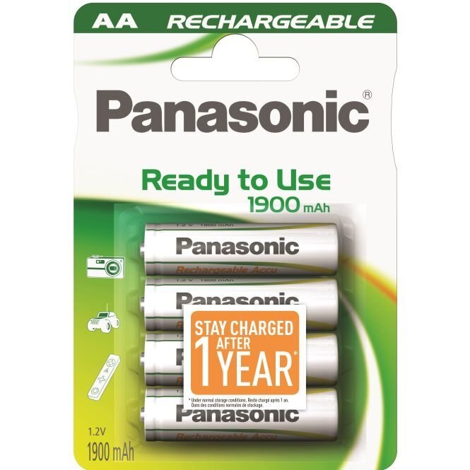 Panasonic patarei Ready To Use HR6 (AA) 1900 mAh hind ja info | Patareid | hansapost.ee