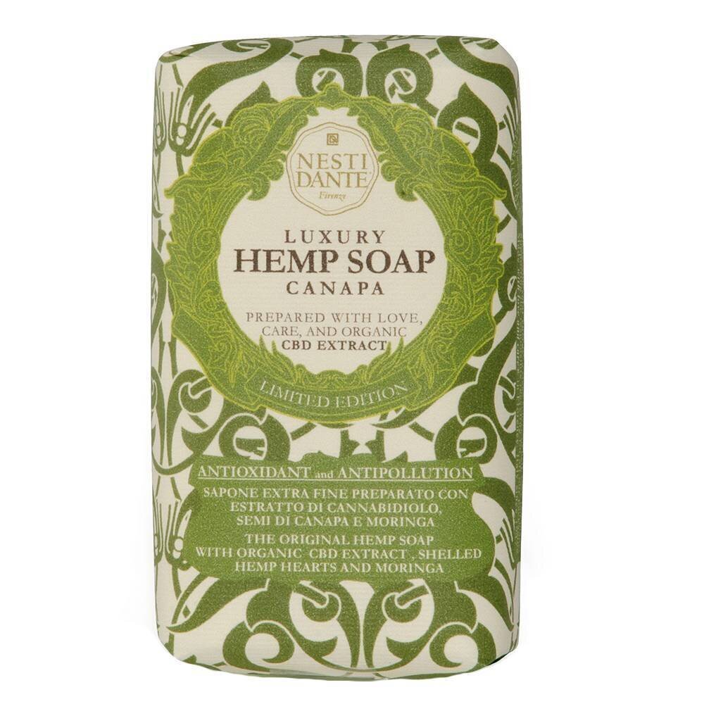 NESTI DANTE Seep Luxury Hemp Soap 250g цена и информация | Seebid | hansapost.ee