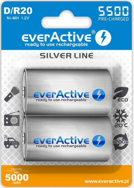 Patareid EverActive AAEVHRL20-5500B2 цена и информация | Patareid | hansapost.ee