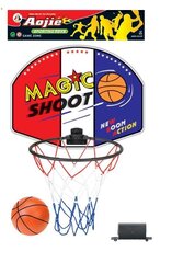 Баскетбольный щит с мячом AO JIE AJ3030BK цена и информация | Баскетбольные щиты | hansapost.ee