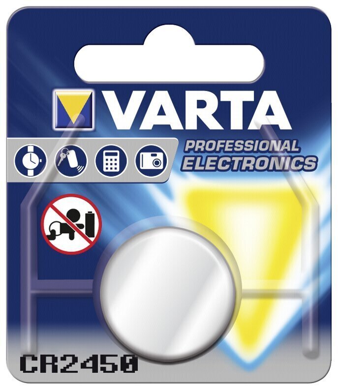 Patarei Varta Electronics CR2450, 1tk. цена и информация | Patareid | hansapost.ee