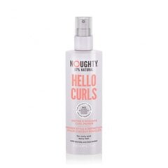 Спрей-средство для укладки для кудрявых и волнистых волос Noughty Hello Curls Primer, 200мл цена и информация | Средства для укладки | hansapost.ee